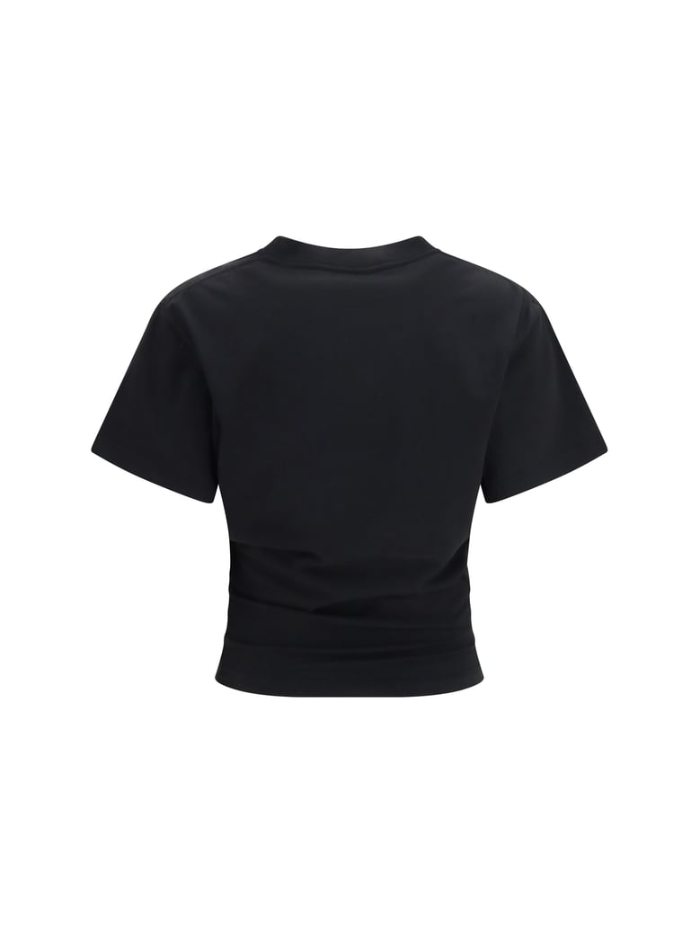 cropped t-shirt vintage holiday black by Selfnex