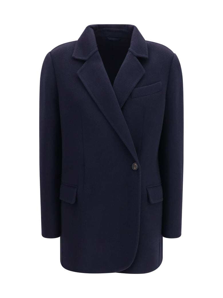 jacket single-breasted wool and cashmere by Selfnex