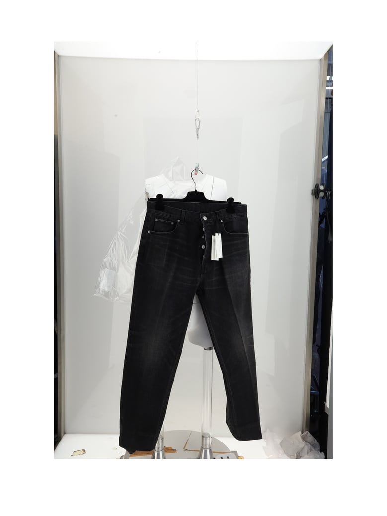 boyfriend jeans black wash by Selfnex