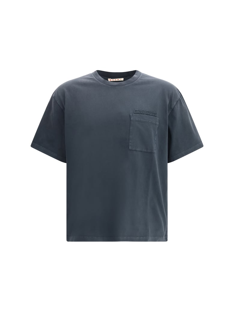 t-shirt cotton jersey chest pocket by Selfnex