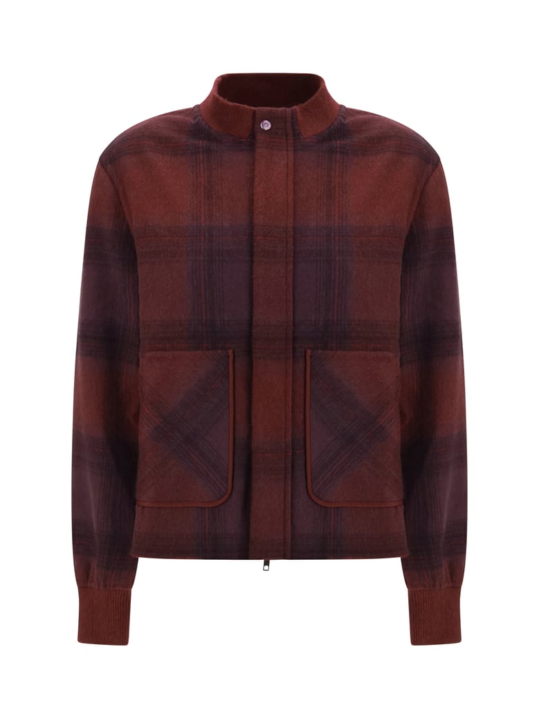 jacket gratitude maroon by Selfnex