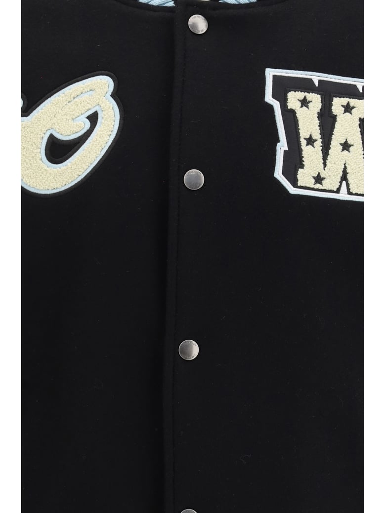 jacket varsity star logo black by Selfnex
