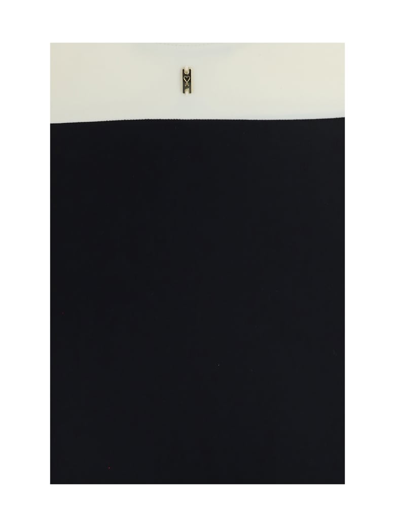 one-piece swimsuit nylon cream/black by Selfnex