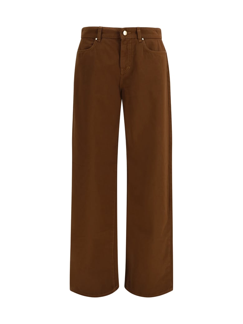 baggy pants in cotton satin by Selfnex