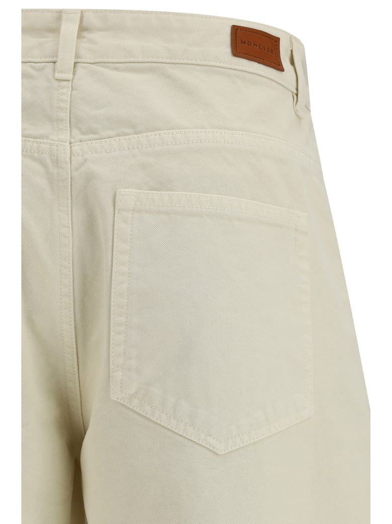 trousers cotton light beige by Selfnex