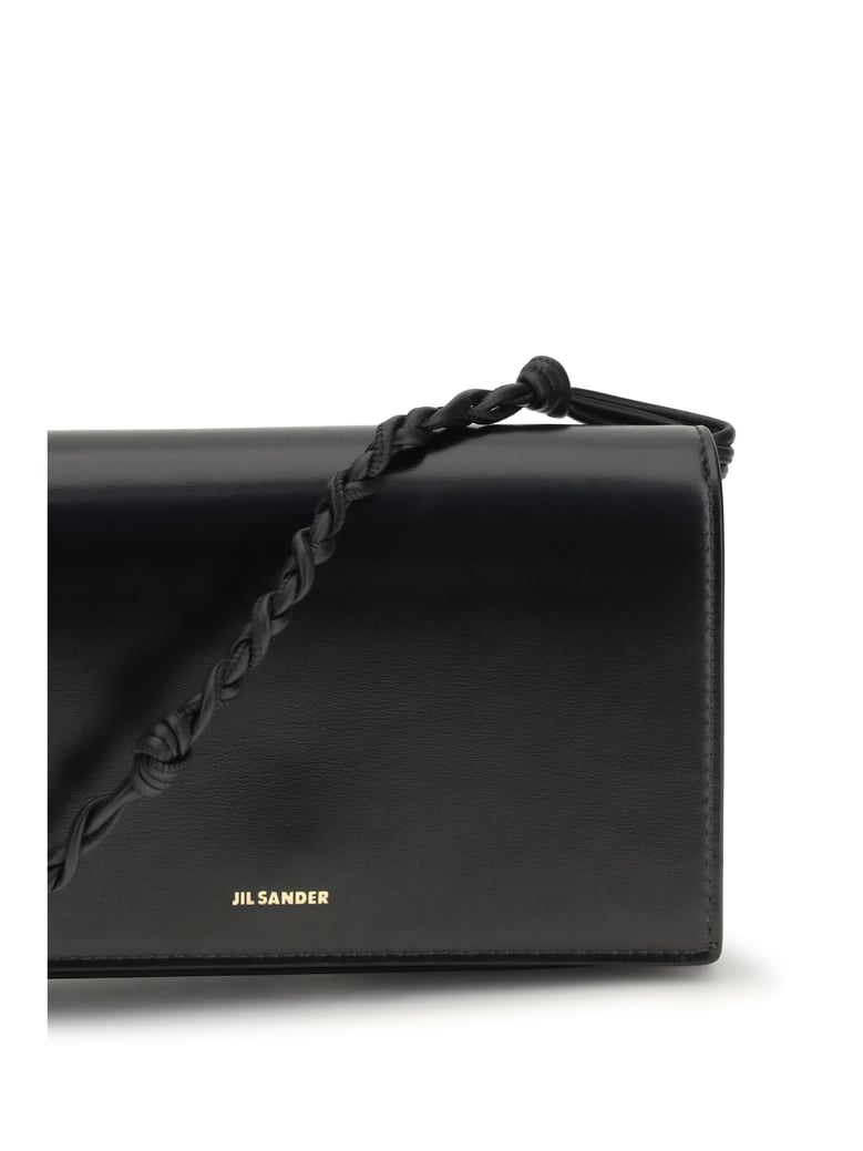 wallet tangle black calf leather by Selfnex