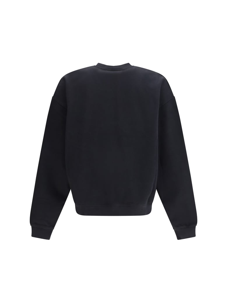 sweatshirt logo cotton black by Selfnex