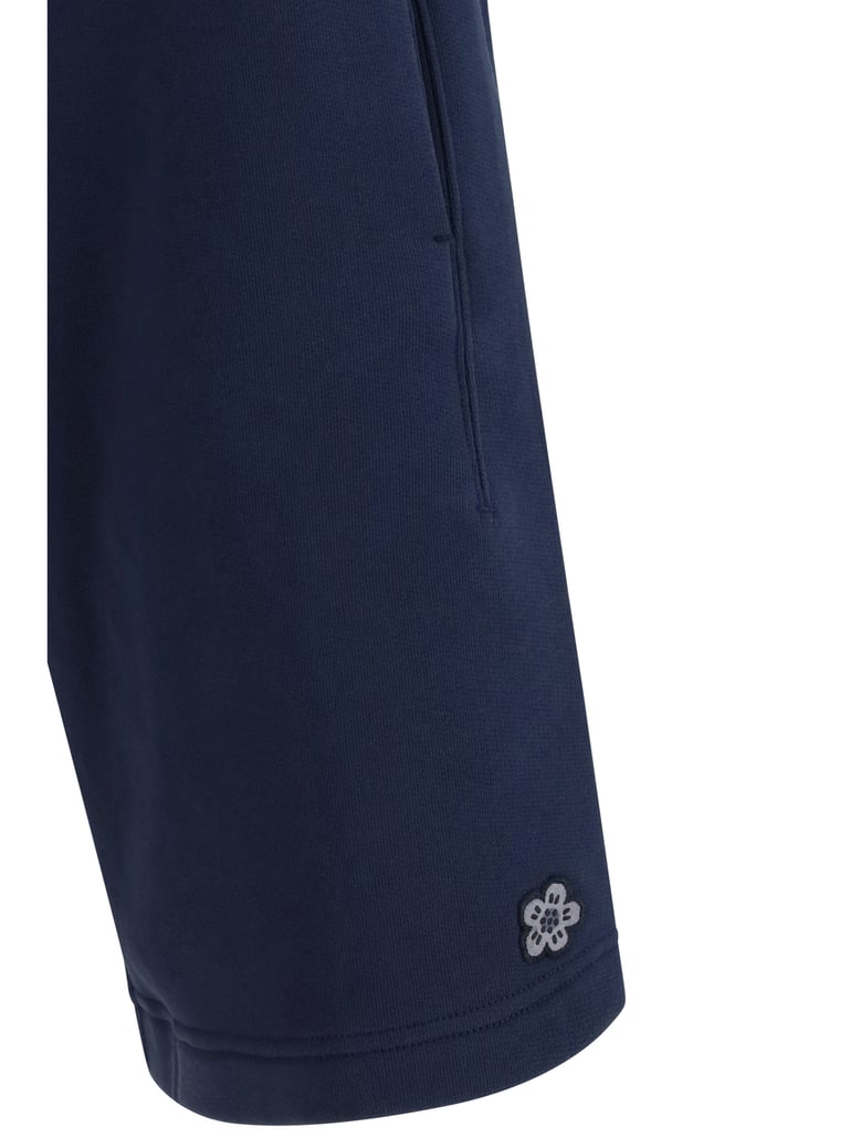shorts boke flower navy blue by Selfnex