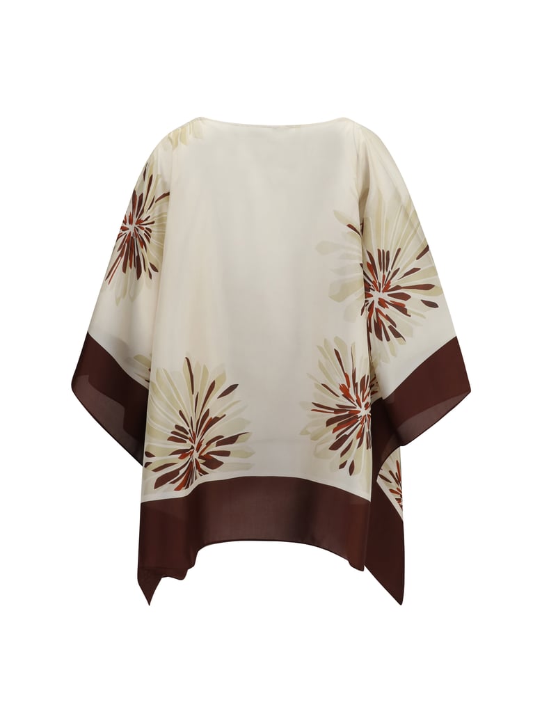 silk blouse natural by Selfnex
