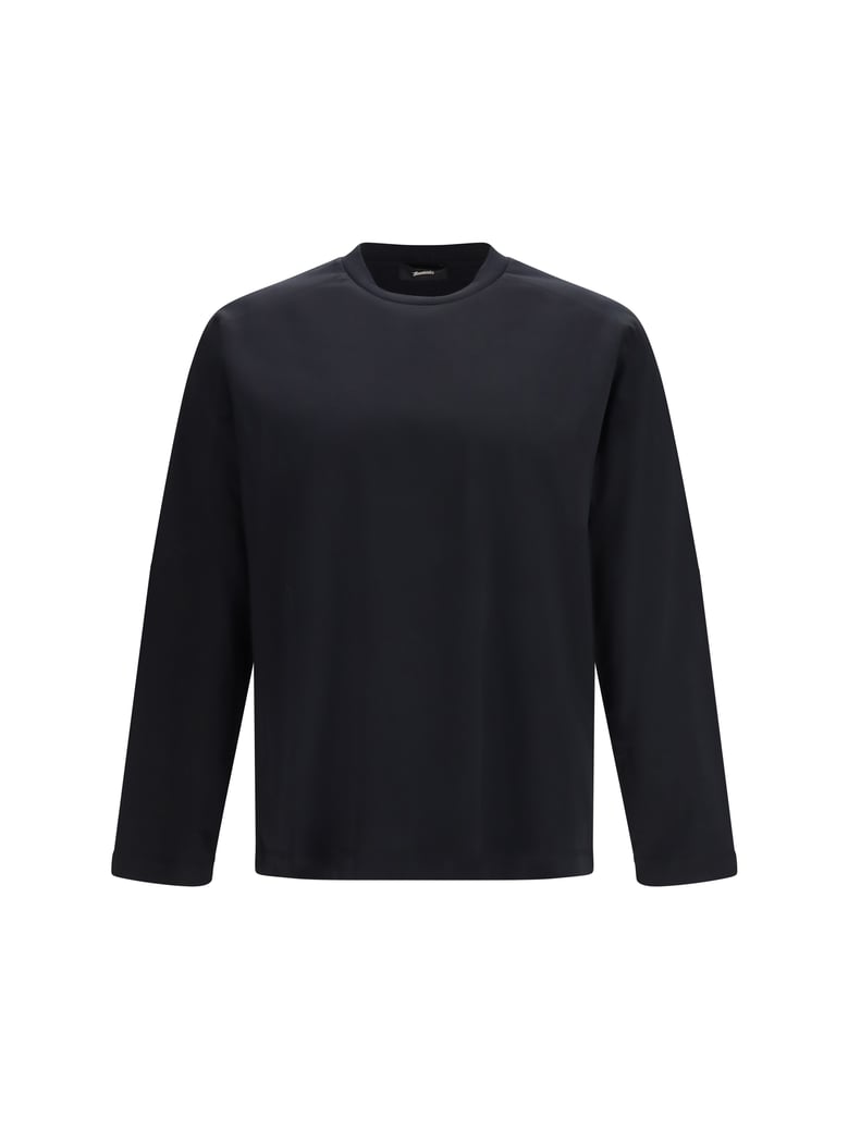 long-sleeved t-shirt black by Selfnex