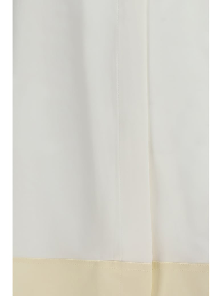 tuxedo shirt soft white satin by Selfnex