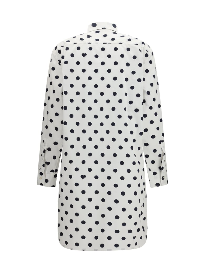shirt dress white by Selfnex