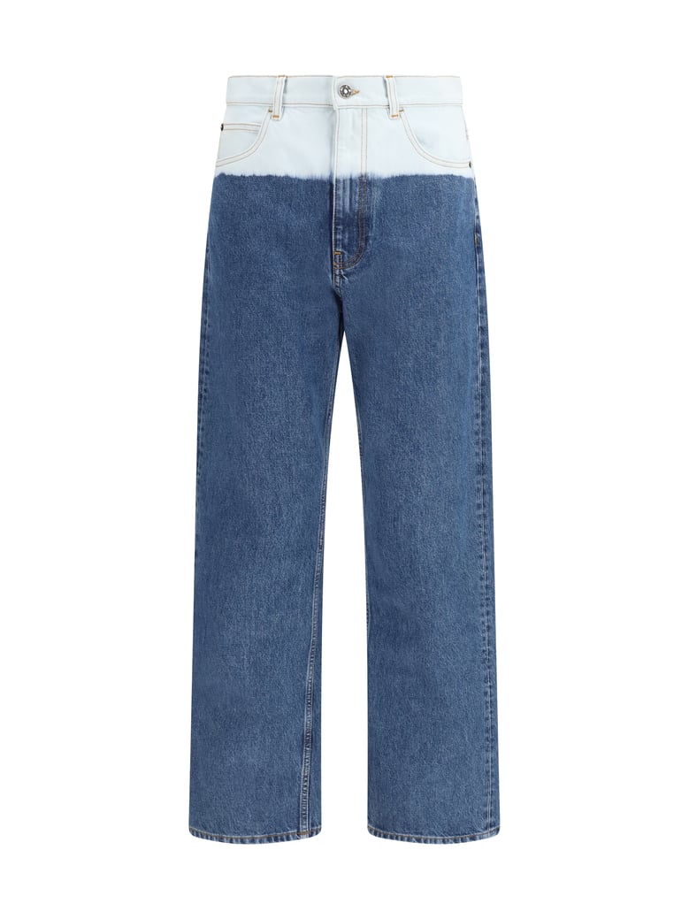 jeans five-pocket ultramarine by Selfnex