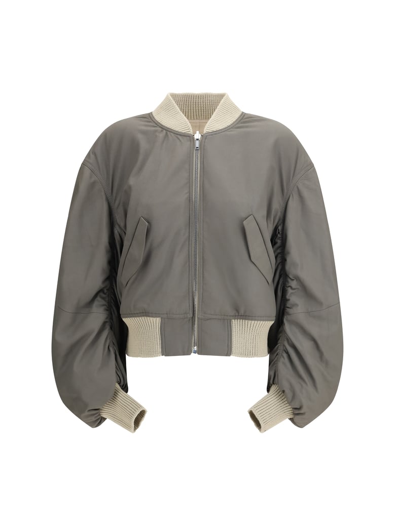 bomber jacket secchia flight lamb leather by Selfnex