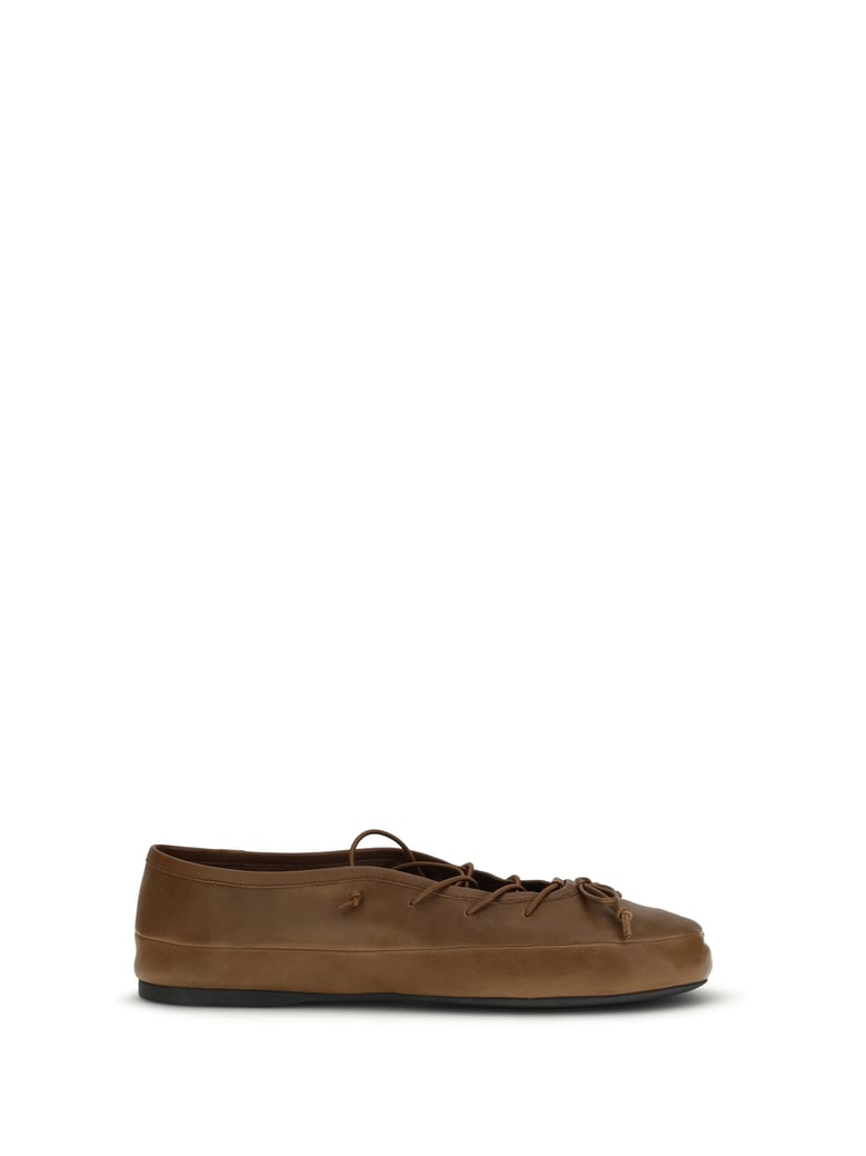 leather ballerinas by Selfnex
