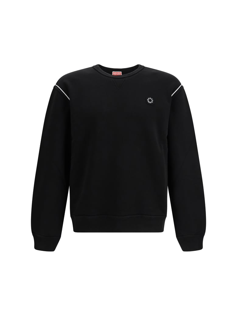 sweatshirt boke flower 2.0 black by Selfnex
