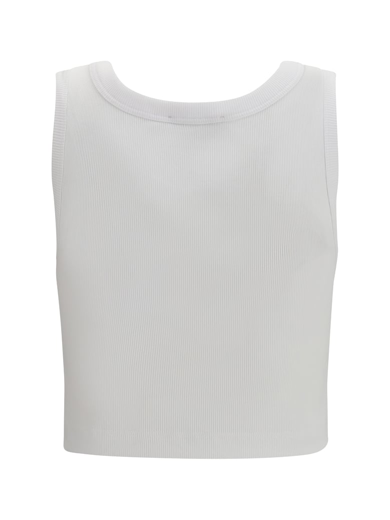 tank top ribbed optical white by Selfnex