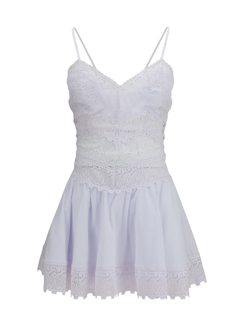 short dress aveline white by Selfnex