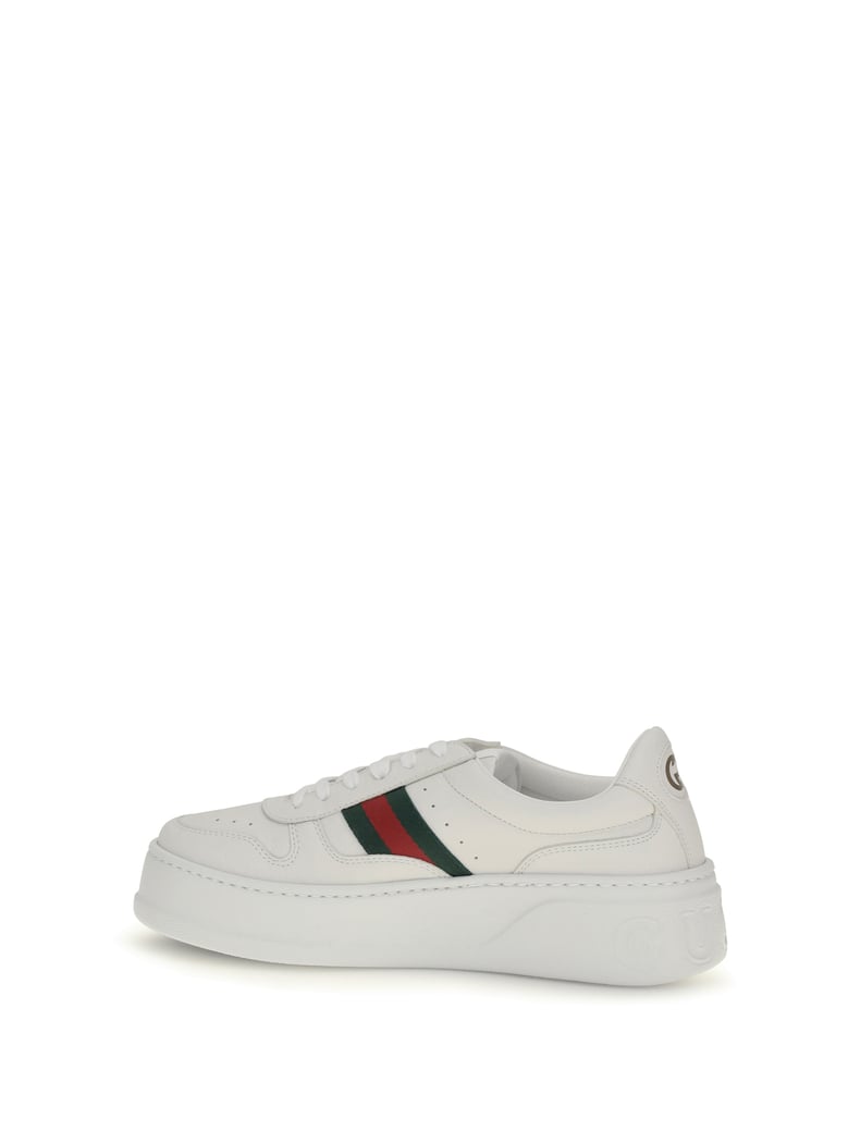 sneakers oversized sole white/green by Selfnex