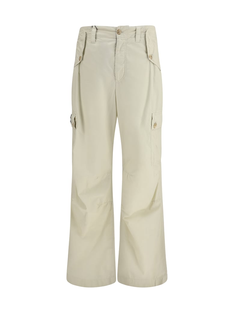 poplin pants medium parchment by Selfnex