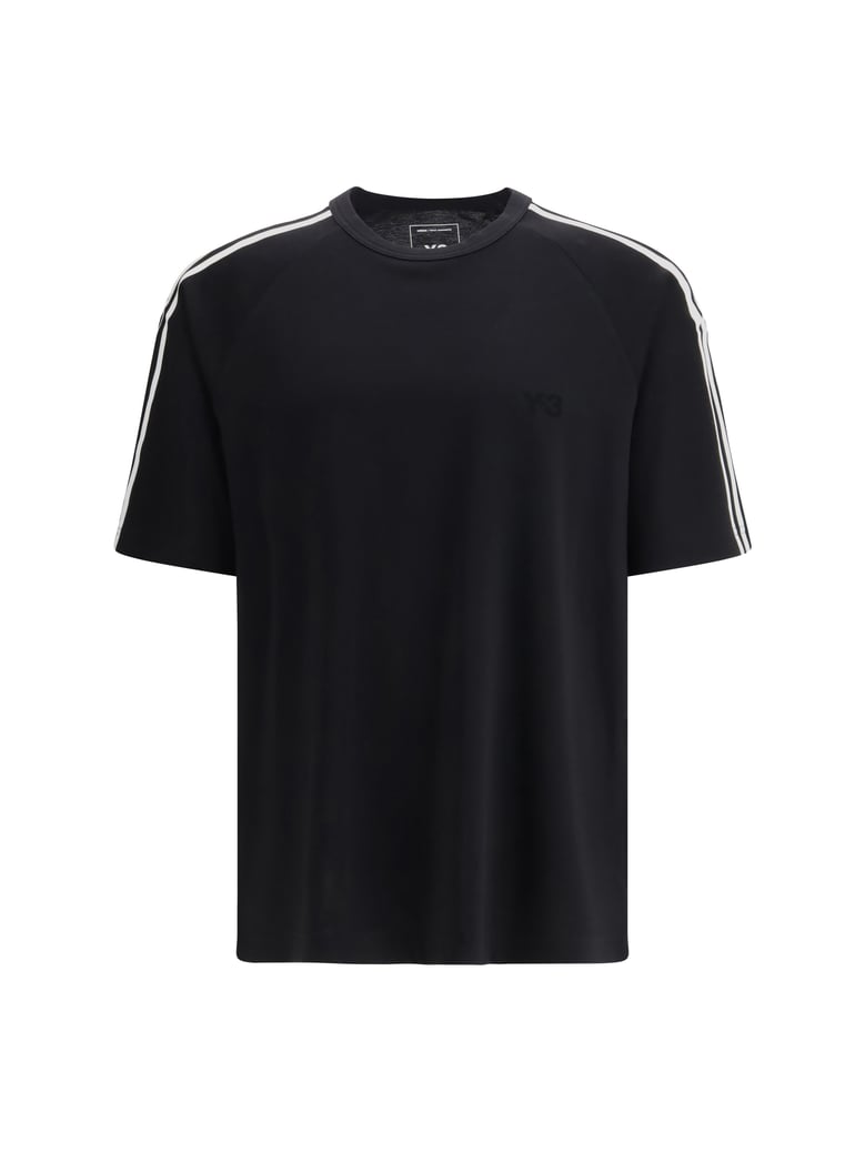 short-sleeve t-shirt 3 stripes black by Selfnex