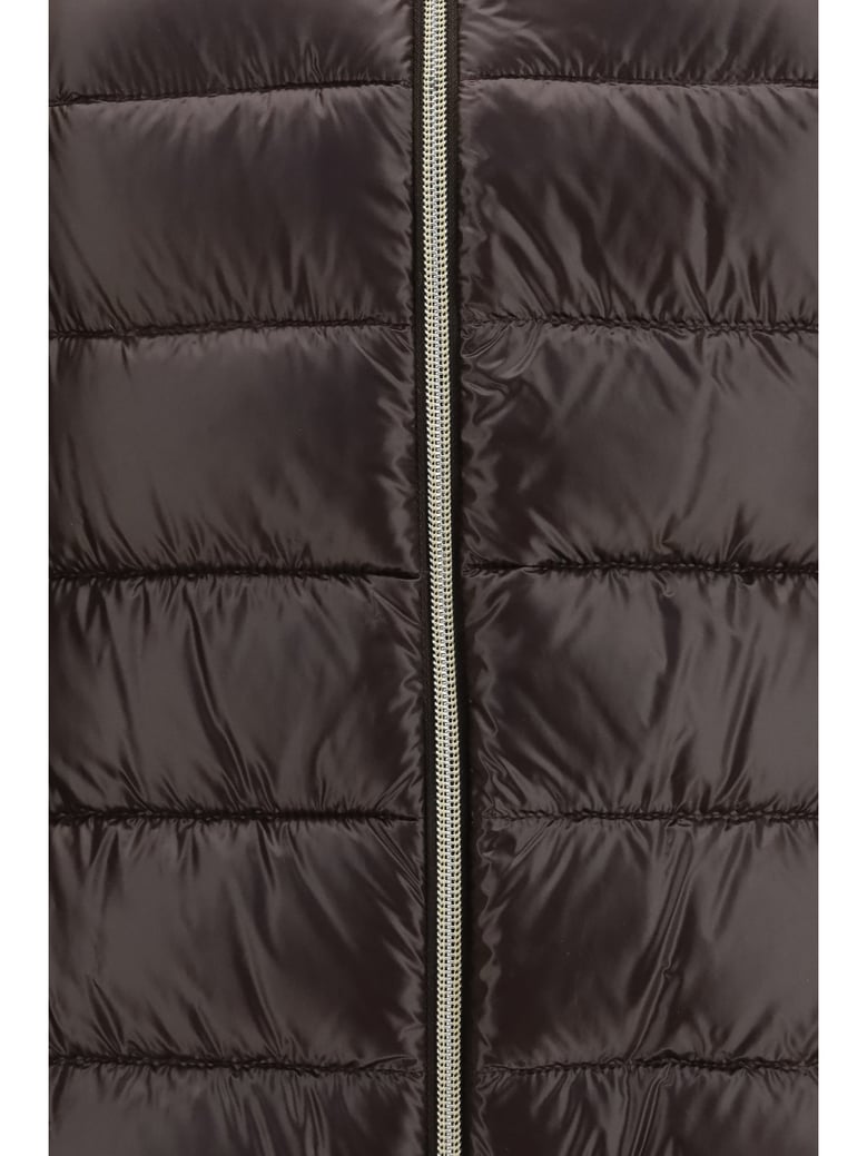 down jacket giada dark brown by Selfnex