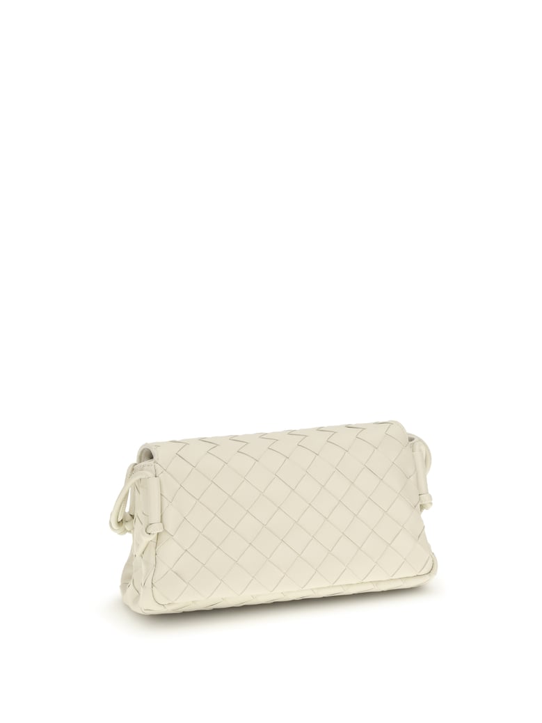 shoulder bag intrecciato sea salt-gold by Selfnex