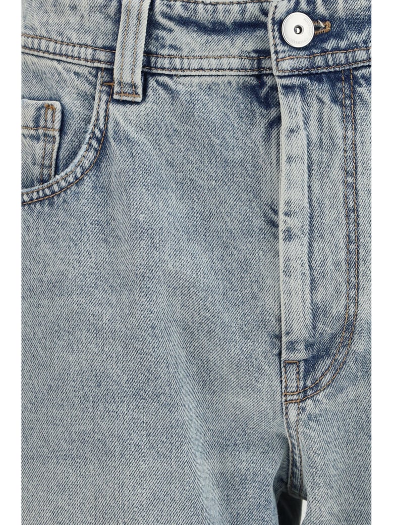 straight jeans light vintage denim by Selfnex