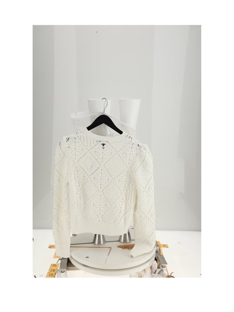 pullover ecru cotton by Selfnex