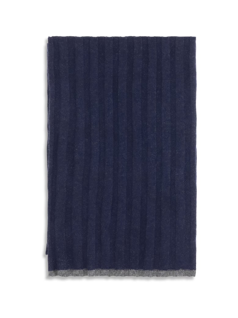 cashmere scarf navy by Selfnex