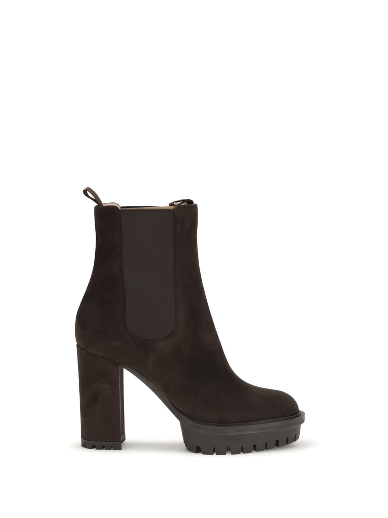 ankle boots barry suede mocha by Selfnex
