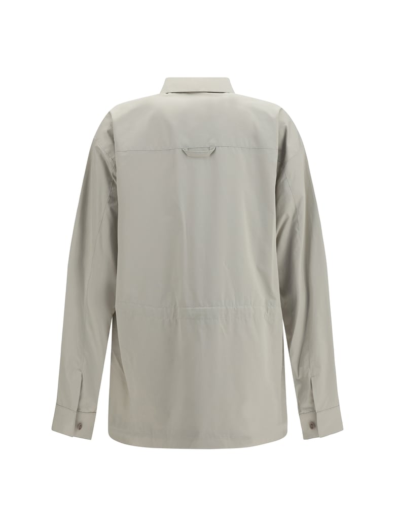 cotton jacket light grey by Selfnex