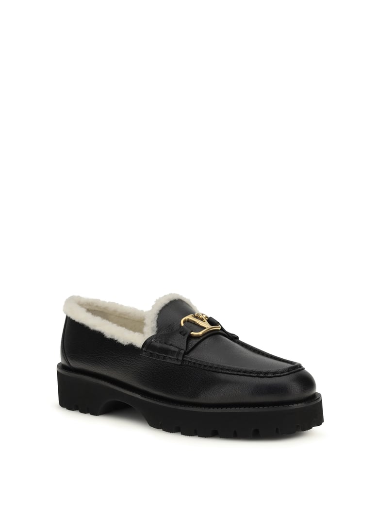 loafers vlogo black/white by Selfnex