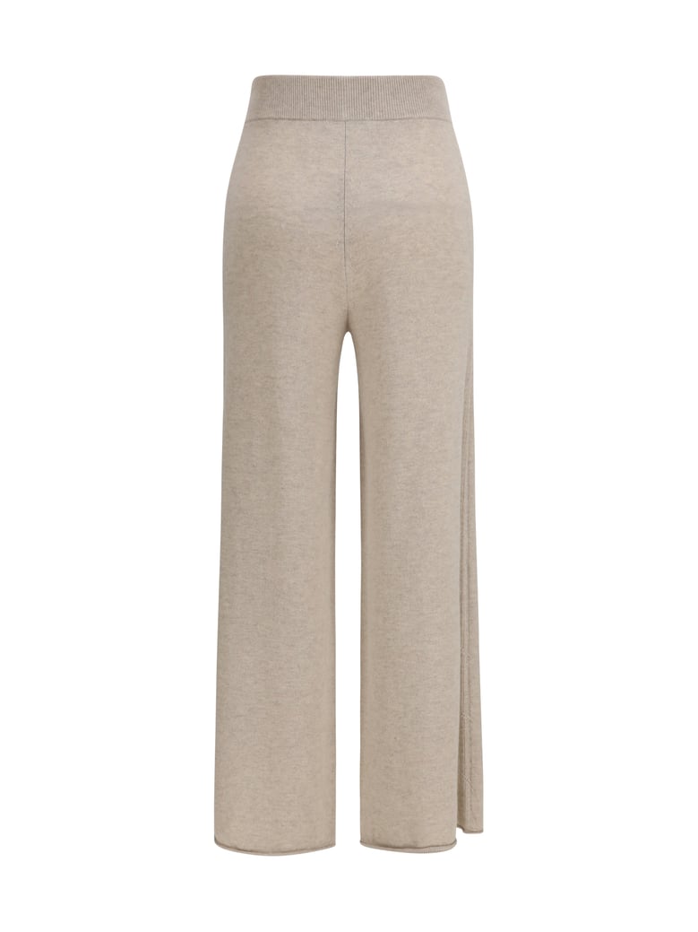 cashmere pants pure beige by Selfnex