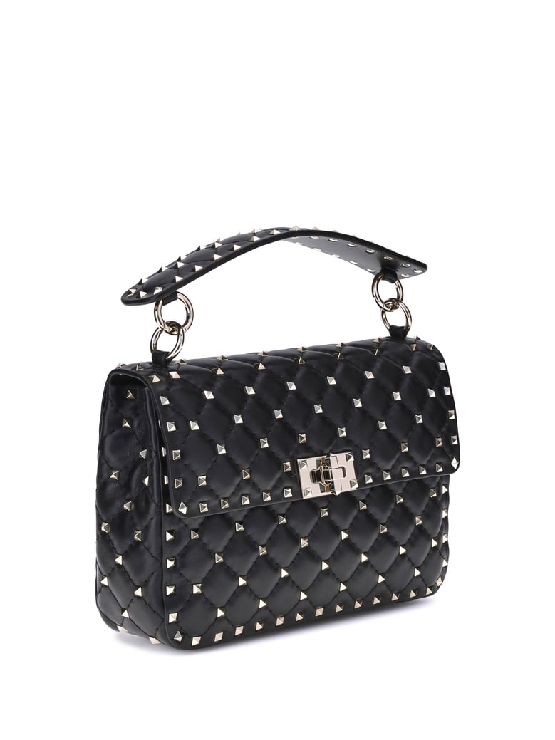 medium shoulder bag rockstud spike black by Selfnex