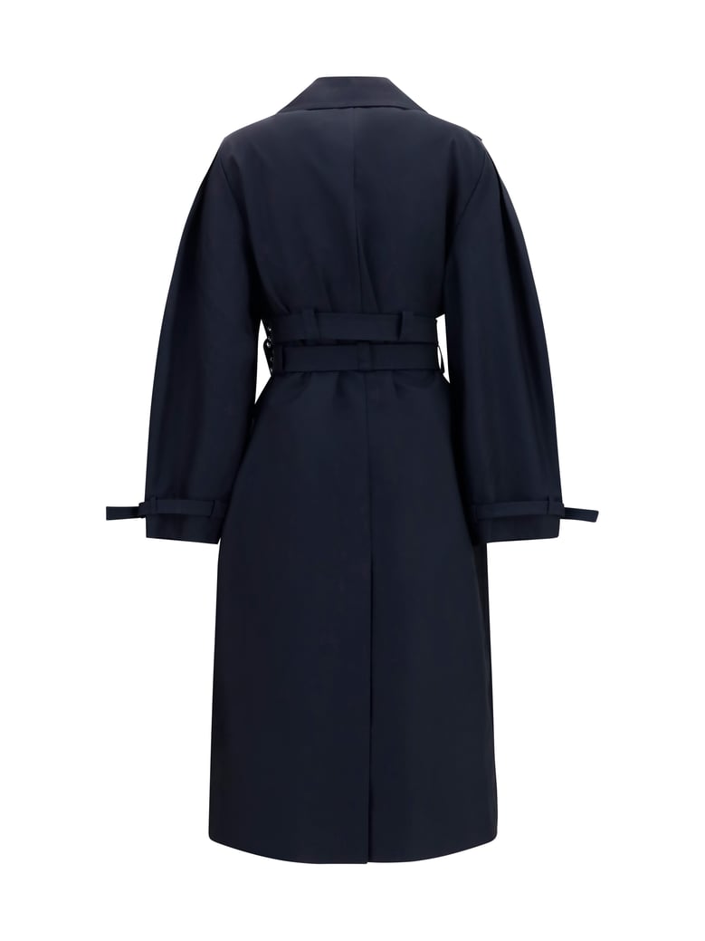 trench coat black by Selfnex