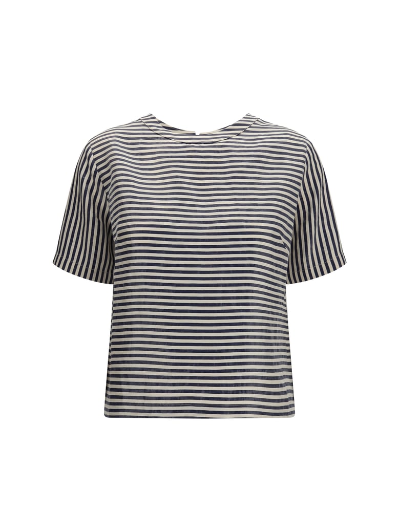 short-sleeved t-shirt midnight blue by Selfnex