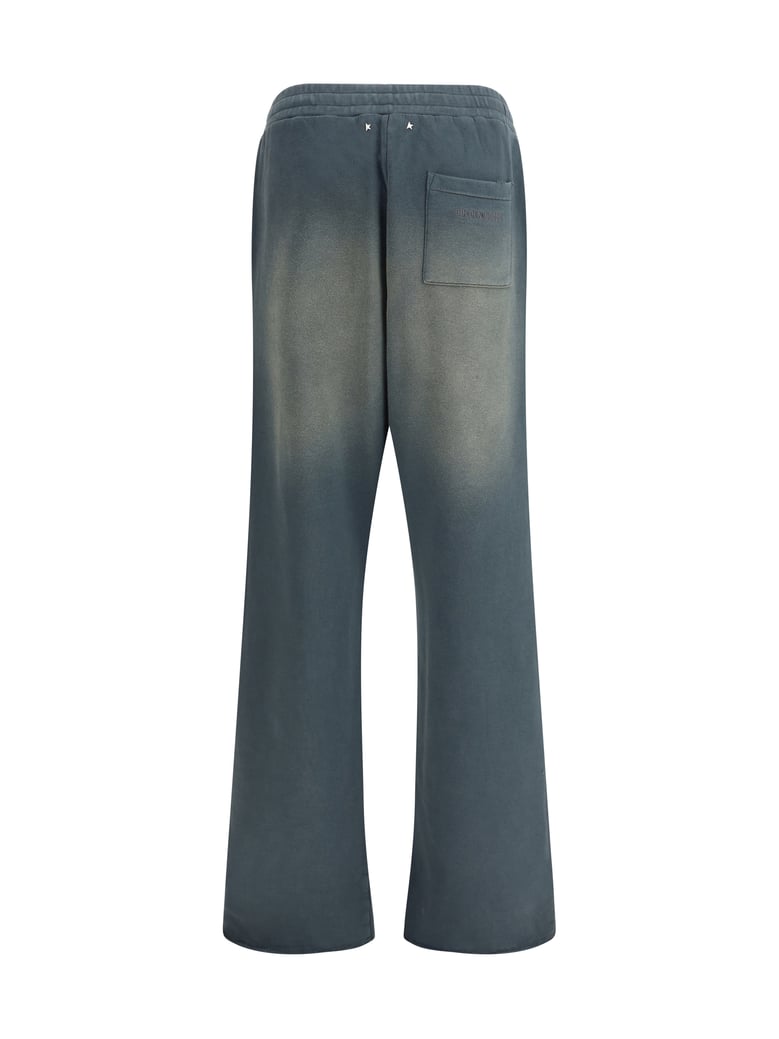 sweatpants bleached washed black by Selfnex