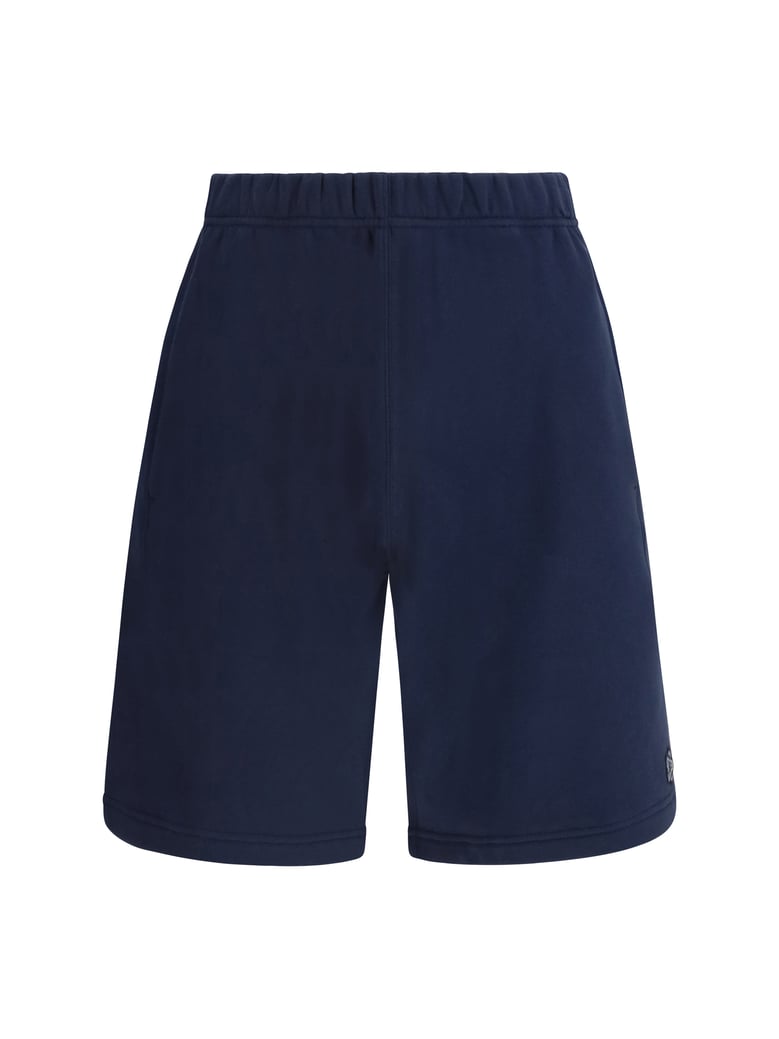 shorts boke flower navy blue by Selfnex