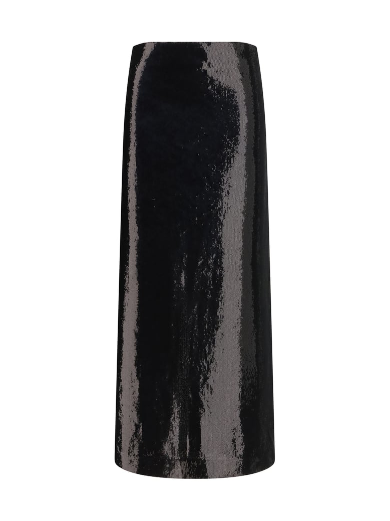skirt sequin black by Selfnex