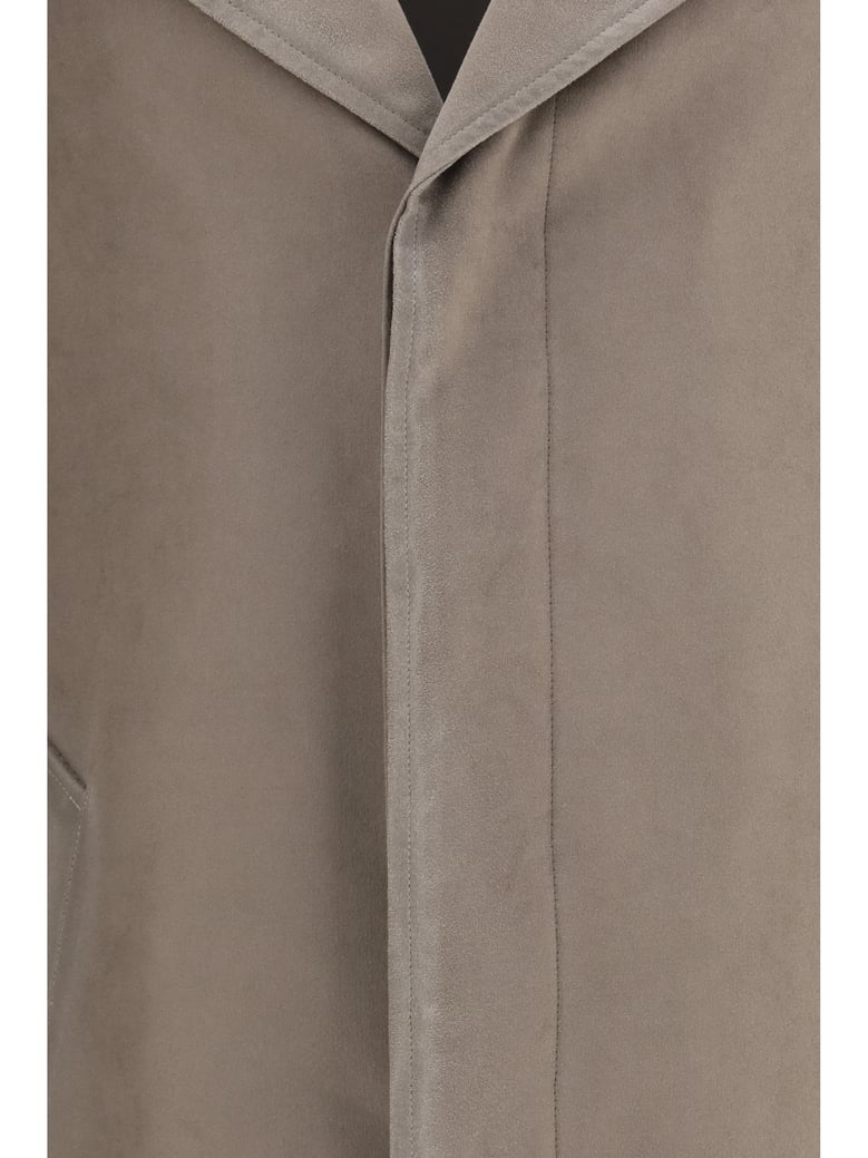 coat fustian khaki brown by Selfnex