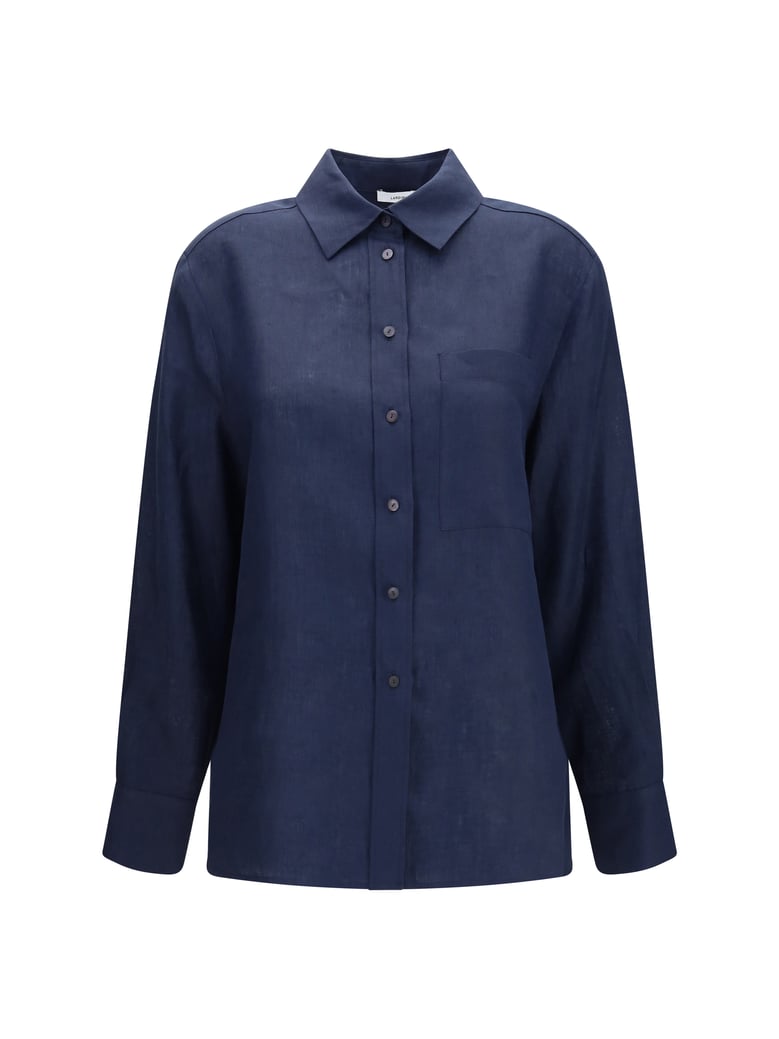 shirt linen blue by Selfnex