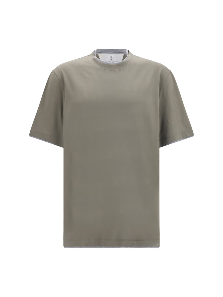 cotton t-shirt military green by Selfnex
