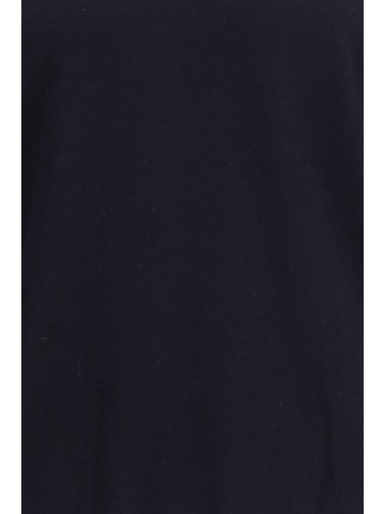 v-neck sweater merino navy by Selfnex