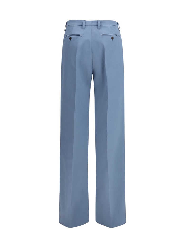 cotton chino pants — aviation blue by Selfnex