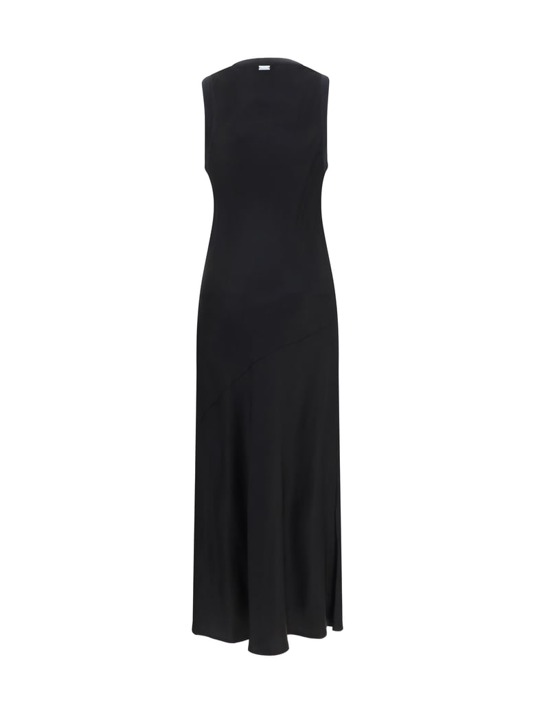 dress fluid satin black by Selfnex