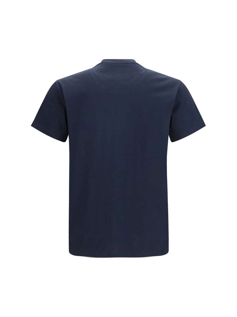 cotton t-shirt with asymmetric logo by Selfnex