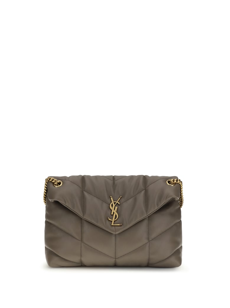 shoulder bag loulou zinc lamb leather by Selfnex