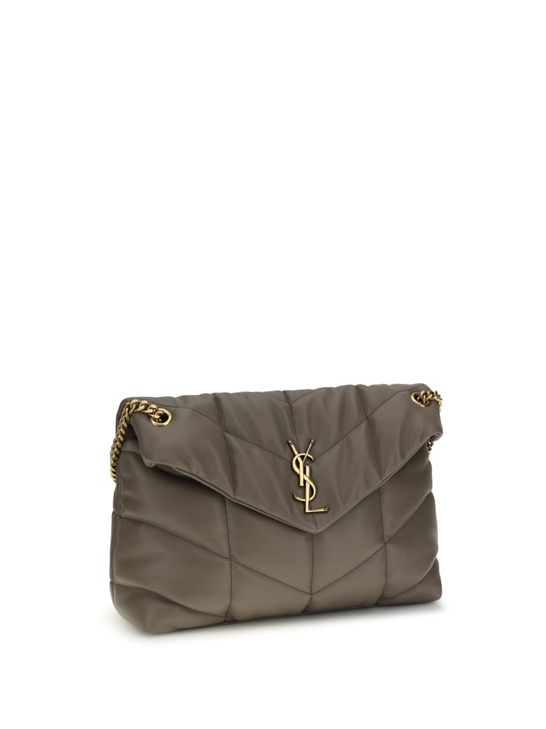 shoulder bag loulou zinc lamb leather by Selfnex