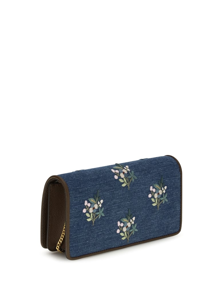 shoulder bag mini vlogo signature denim by Selfnex